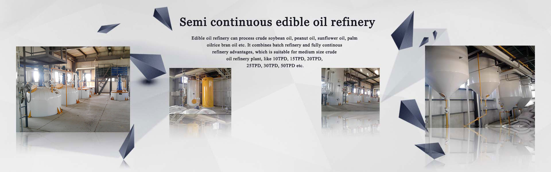 edible oil refinery machine